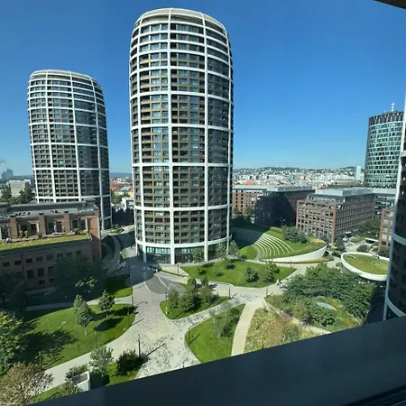 Skau Sky Park Ivory By Zaha Hadid 11 Floor 4 Tower Free Parking * Bratislava