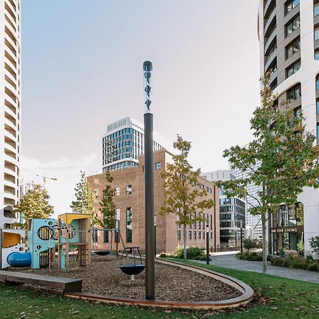 Apartmán Skau Sky Park Ivory By Zaha Hadid 11 Floor 4 Tower Free Parking *