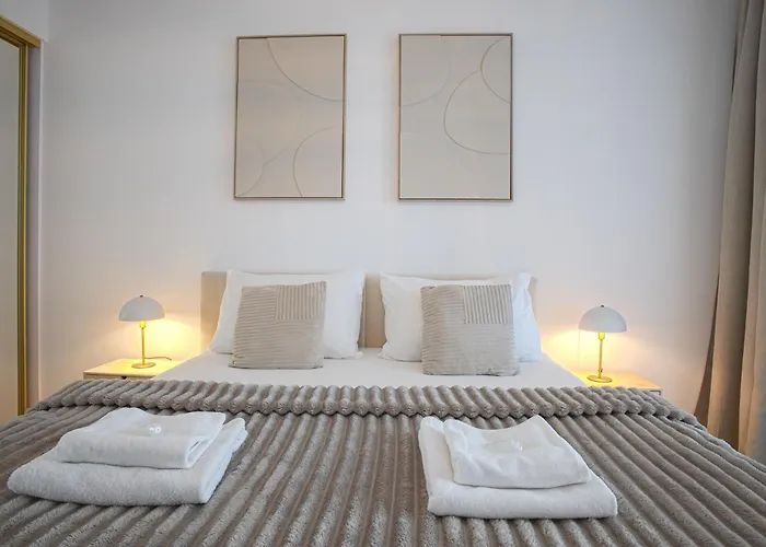 Apartmán Skau Sky Park Ivory By Zaha Hadid 11 Floor 4 Tower Free Parking *