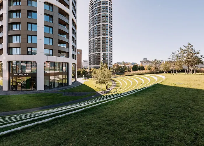 Apartmán Skau Sky Park Ivory By Zaha Hadid 11 Floor 4 Tower Free Parking Bratislava